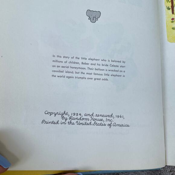 Dandelion Library 2-in-1 Book Tale of Peter Rabbit & Travels of Babar Vtg Child - Picture 5 of 12